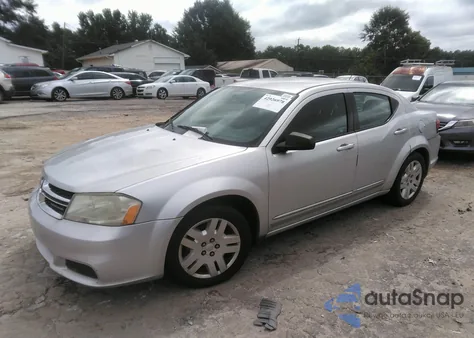 2011 Dodge Avenger Express from USA, damaged, VIN 1B3BD4FB4BN608091